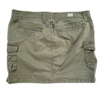 Lucky Brand Military Green Cargo Low Rose Mini Skirt Photo 4