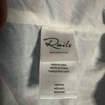 Rails  Amellia Tiered Midi Dress Kona Stripe Blue Summer Patriotic Euro Vacation Photo 7