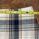 Blue Rain Francesca’s  size XS a line plaid mini skirt lined zip back closure NWT Photo 10
