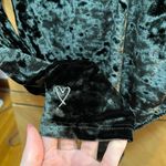 Victoria's Secret Victoria’s Secret Velvet Low Cut Bodysuit Photo 4