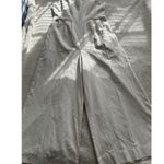 Madewell Jumpsuit Drapey Twill Sleeveless Wide-Leg Tank Muted Stone Size 10 Photo 7