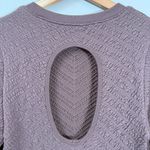 Free People  Gabby Seamless Midi Dress Women's M/L Chocolate Brown Textured NWT Photo 12