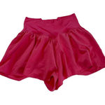 Aerie OFFLINE by  Pleated Skort S Pink Active Skirt Built-In Shorts V Waist Photo 0