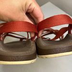 Chacos Chaco ZX/2 Sport Turquoise Brown Pink Orange Hiking Sandals Thin Toe Strap W 8 Photo 1