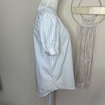 Hinge • metallic striped short sleeve top Photo 35