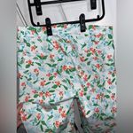 Charter Club  Women's Petite Printed Bristol Capri Jeans White Tropical Toucan Photo 5