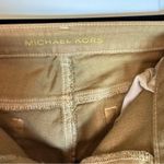 Michael Kors  Khaki Stretch Twill Brown minimalist everyday denim Jeans Size 12 Photo 6