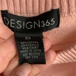 Design 365 Tie Dye Cold Shoulder Sweater Size 2X Pink Photo 1