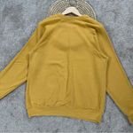 alpenglow Women’s Happiest Outside Crewneck Sweatshirt Longsleeve in Mustard XL Yellow Photo 7