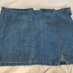 Aritzia Denim Blue Mini Skirt Photo 0