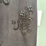 Vintage Outlander Embellished Wool Blend Mini Cocktail Dress in Black S Photo 4