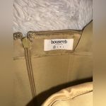 House Of CB NEW  Natalya Olive green Satin Corset Midi Dress Sz XS Photo 7