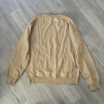 Ader Error Sweatshirt Size A1 Mask Tape Beige Unisex Tan Photo 7