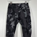 Athleta  Leggings Womens Black Gray Camo Contender Powerlift Athletic Pockets XS Photo 5
