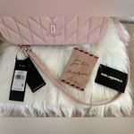 Karl Lagerfeld Paris Lafayette Quilted Crossbody Shoulder Bag – Blush Pink Photo 7
