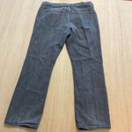 Apt. 9  size 36 (size 13 women) distressed Jeans black gray grunge work high rise Photo 1