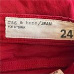Rag and Bone  Red Skinny Legging Jeans for Intermix Photo 4