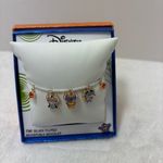 Disney Halloween Lilo & Stitch CHARM BRACELET Fine Silver Plated NEW IN BOX Photo 8