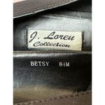 American Vintage Vintage J. Loren Collection Betsy 2" Heel Black Rhinestone square toe size 8.5 Photo 11
