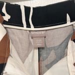 Chico's Chico’s Women’s Pants Abstract Black/White/Brown Size 0.5R Photo 4