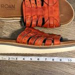 ROAN Women's Burnt Red Slide Slip on Sandals Size 9 Orange Photo 9