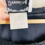 Dressing Clio Vintage Floral Lace & Black Velvet Long Sleeve Maxi Dress size M Size M Photo 11