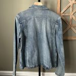 Sundance Jean Button Down Jacket Medium Blue Photo 4