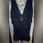 Frederick's of Hollywood Frederick’s of Hollywood Black Sequins Silky Sleeveless Dressy Tank Top Photo 6