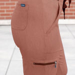 Adar Movement booster joggers scrub set Brown Photo 1