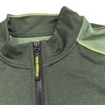 Good American  heathered forest tonal double life crop top Photo 4