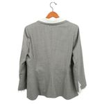 Escada Black White Lace Cuff Layered Look Blazer Jacket 42 Size L Photo 5