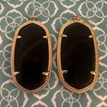 Kendra Scott  Black Danielle Drop Earrings Photo 0