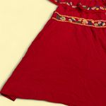 Flying Tomato Women’s Off the Shoulder Dress Red Floral Lace size Large Boho Photo 8