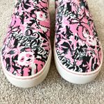 Lilly Pulitzer Julia Sneaker Panda Slip On Loafer Pink Floral Preppy Feminine Photo 3