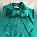 Loft Emerald Green Bow Turtleneck Sweater Photo 11