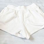 Champion  White Reverse Weave Sweat Shorts Size Large Fleece Photo 4