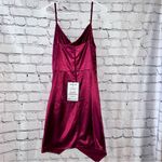 BCX  Holiday Burgundy Mini Dress Dance‎ Juniors Size 9 Photo 1