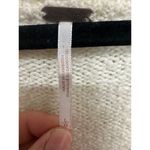 Free People Brookside Sweater Pullover Oversized Knit in Cream Size Medium Photo 3