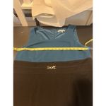 Studio 1 Teal And Black Sleeveless Polyester Dress Size 16 business casual Blue Photo 6