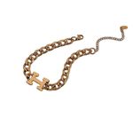 Fashion chain letter H titanium steel bracelet Photo 1