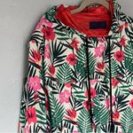BLANK NYC Petal to the Medal Tropical Lightweight Windbreaker Jacket Small Photo 9