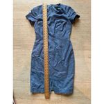 Banana Republic  Petite blue Denim Short-Sleeve Dress Casual Office Wear size 0‎ Photo 3