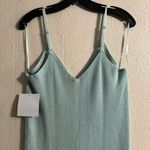 Freshman 1996 NWT mint green knit midi dress Size L Photo 4