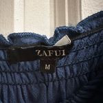 Zaful Blue Tie Tank Photo 1