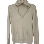 J.Crew NWT  Hooded Sweater Wool cashmere  Blend Hoodie Women's Size M Photo 0