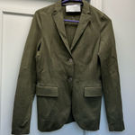 Harris Wharf London Olive Stretch Blazer‎ Green Size undefined Photo 0