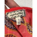 Eyeshadow  Red Floral Print Dress Ruffle Sleeve Summer Casual Size S Photo 13