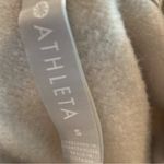 Athleta Women's Ivory Funnel Neck Pullover Sweatshirt Size S Casual Photo 8