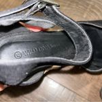 Wild Diva  Black/Tan Wedges 7.5 Photo 13