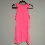J.Crew  Hot Pink Neon Pink Racerback Mini Dress Cover Up Photo 6